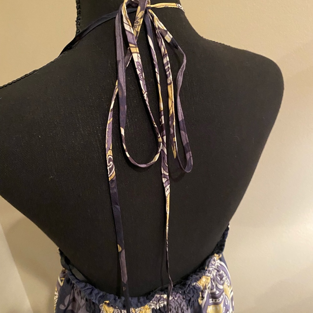 100% silk maxi dress - Picture 6 of 13